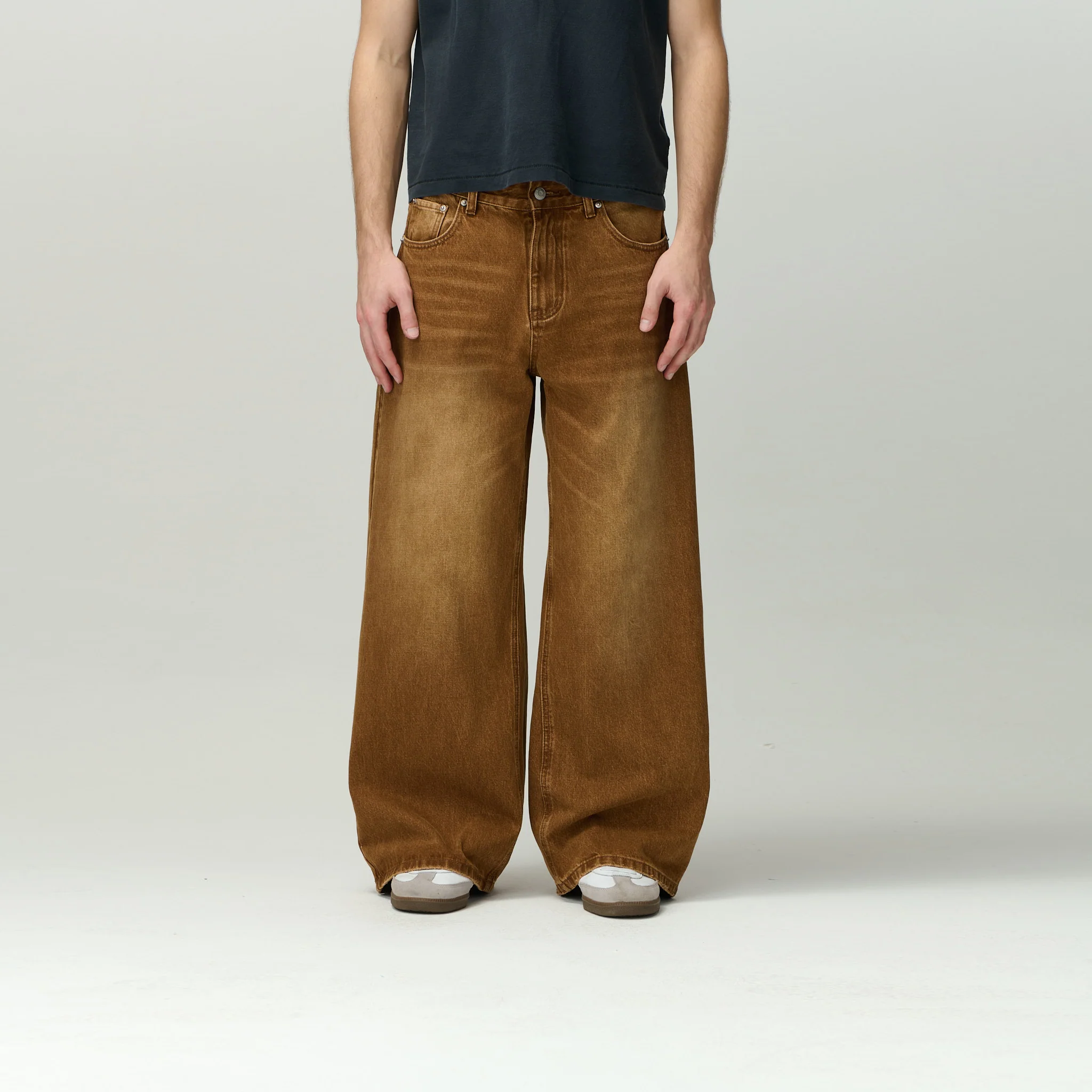 Brown Wash Denim - Image 5