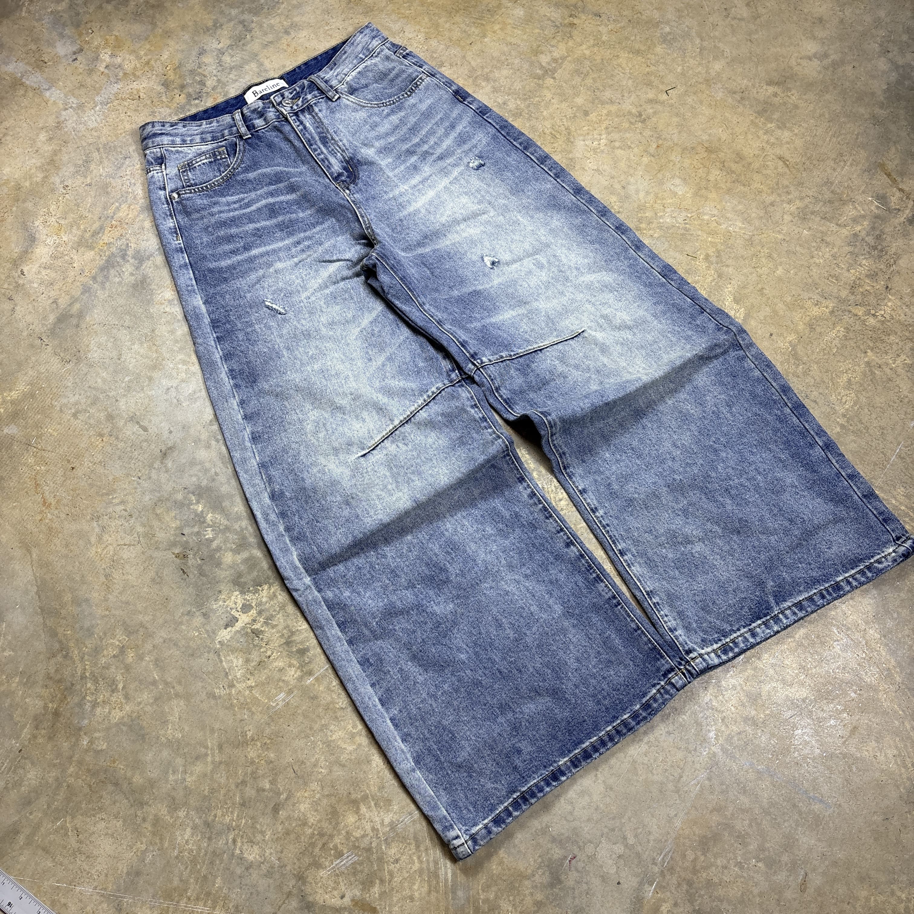 Distressed Blue Denim - Image 3