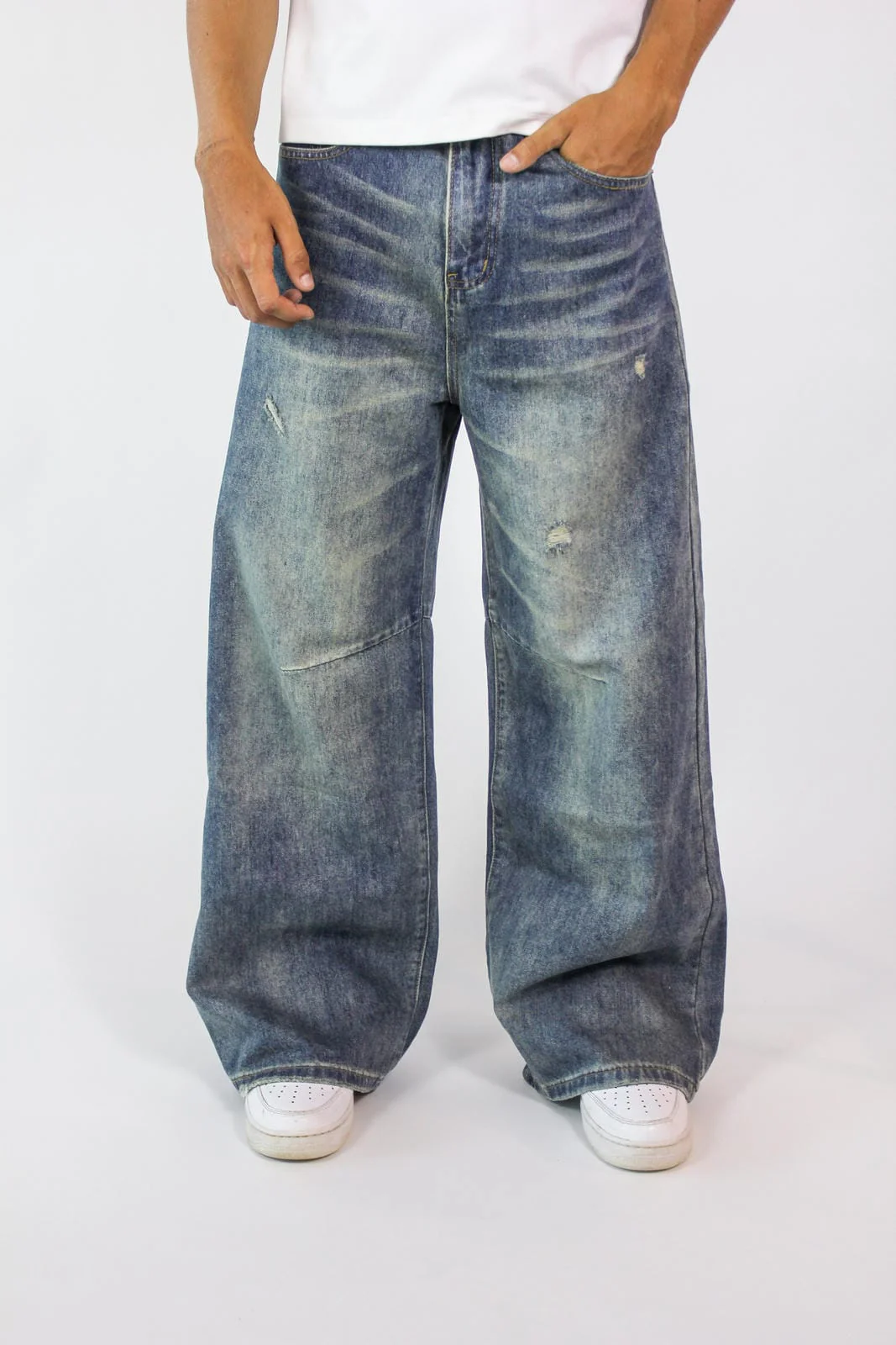 Distressed Blue Denim - Image 5